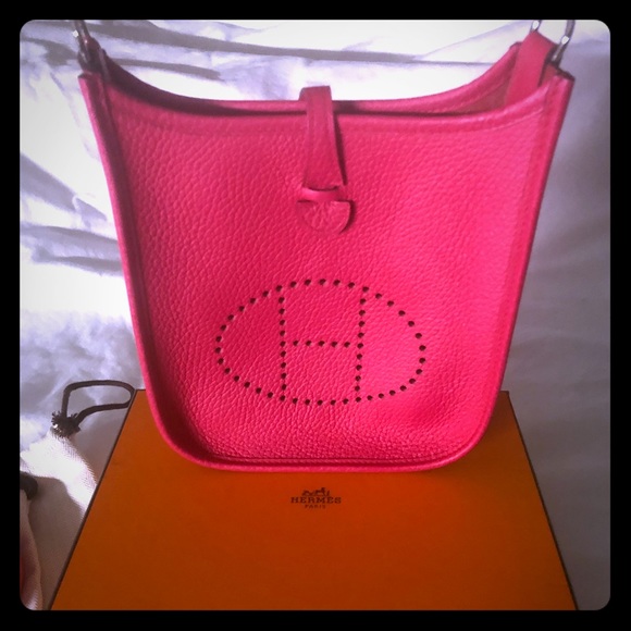hermes rose extreme evelyne